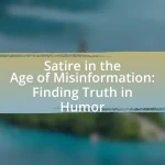 Satire in the Age of Misinformation: Finding Truth in Humor