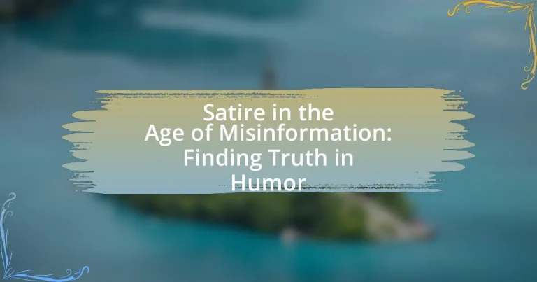 Satire in the Age of Misinformation: Finding Truth in Humor
