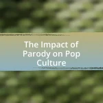 The Impact of Parody on Pop Culture