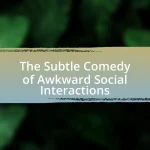 The Subtle Comedy of Awkward Social Interactions